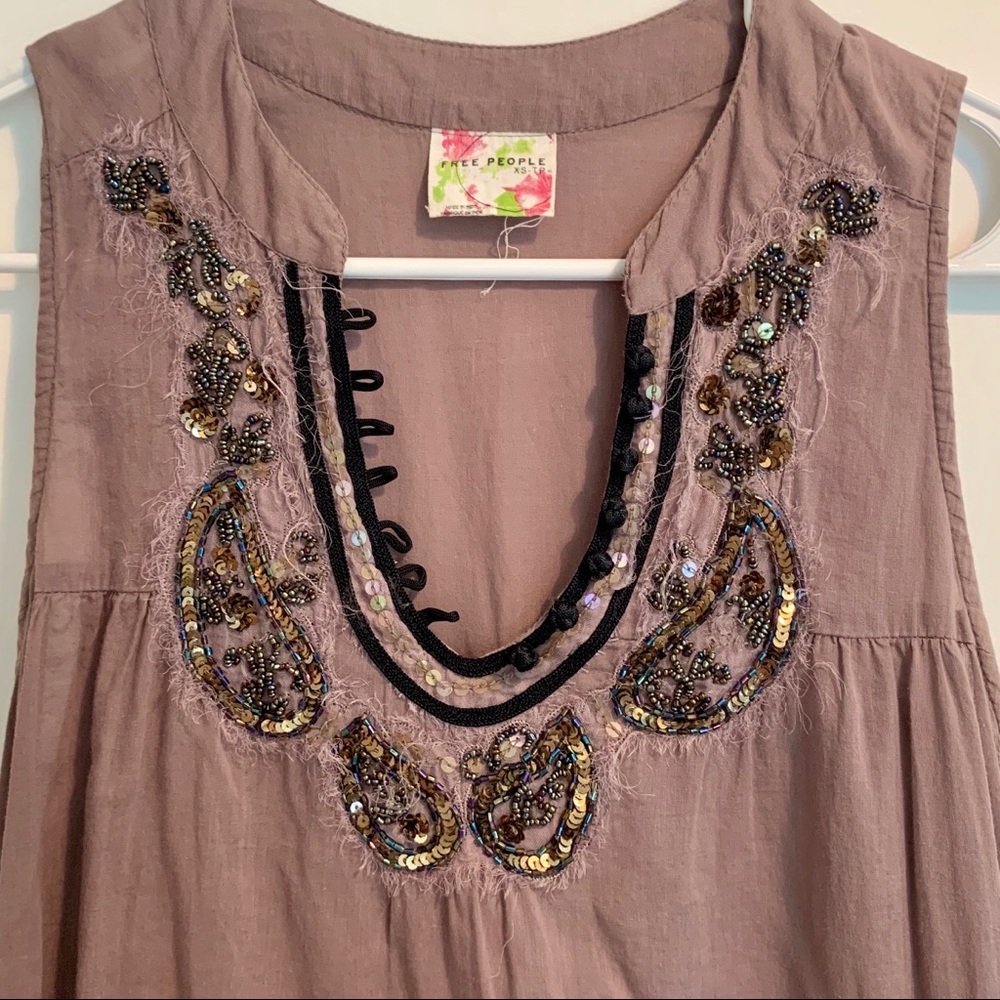 Free People Embroidered Dress